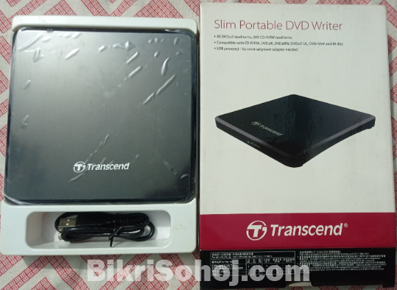 Slim Portable DVD Writer (Transcend Brand)